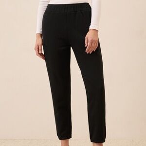 PACT Brushed Fleece Sweatpant Black Size M